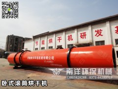 <b>客戶定製的大型汙泥烘幹機成套設備發貨</b>